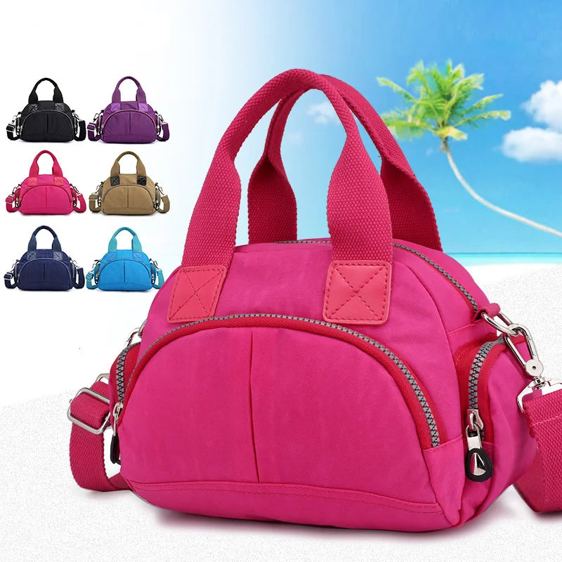 Women's Nylon Crossbody Beach Bag Handbags