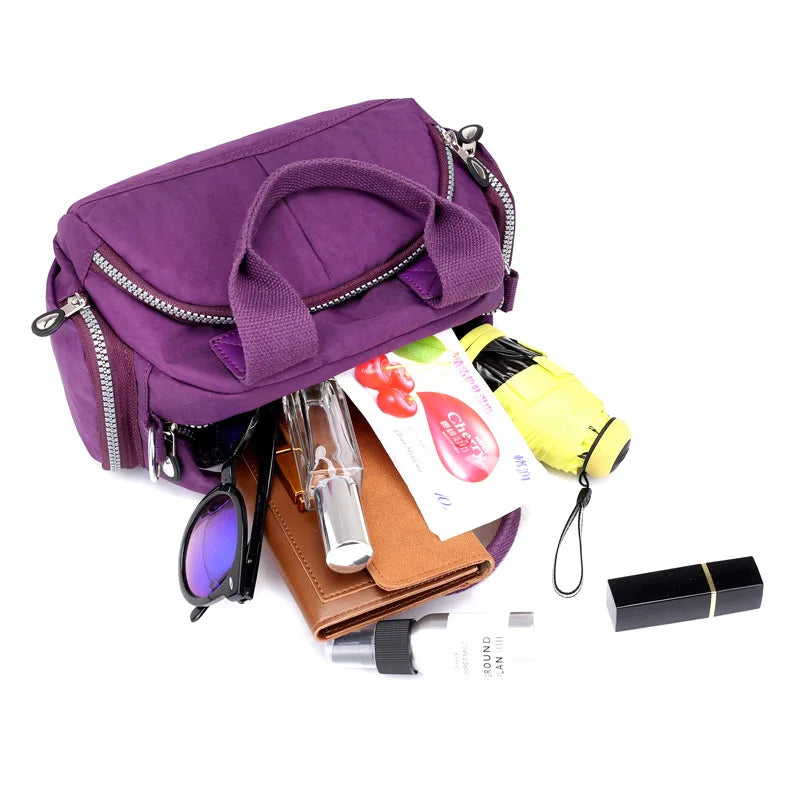 Women's Nylon Crossbody Beach Bag Handbags