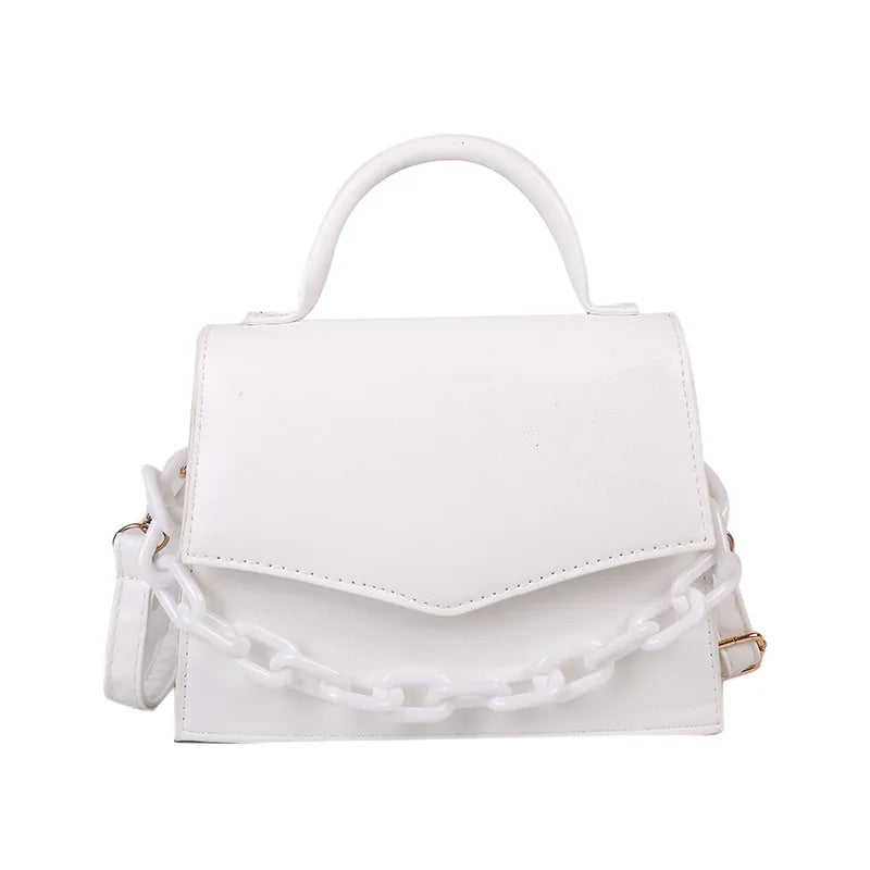 Thick Chain Small Crossbody Bag Candy Shoulder Handbag