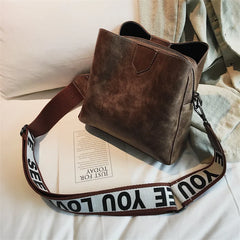 Women's Crossbody Bag Pu Leather Handbag Shoulder Messenger Sac a Main