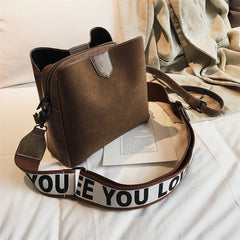 Women's Crossbody Bag Pu Leather Handbag Shoulder Messenger Sac a Main