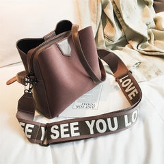 Women's Crossbody Bag Pu Leather Handbag Shoulder Messenger Sac a Main