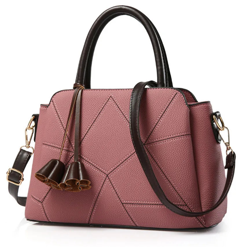 Ladies Leather Handbags Women's Bags Fashionable Shoulder Bags