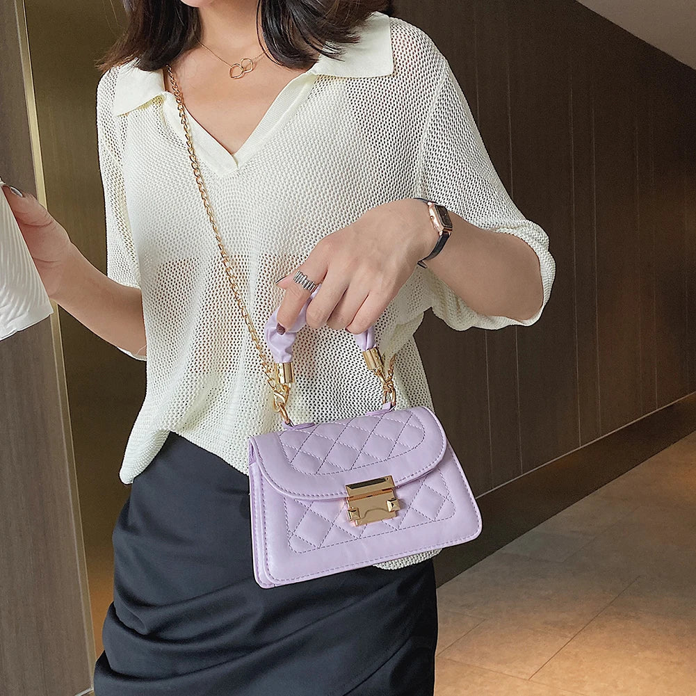 Retro Chain Handbag Women Totes Shoulder Bags Shopping Bag