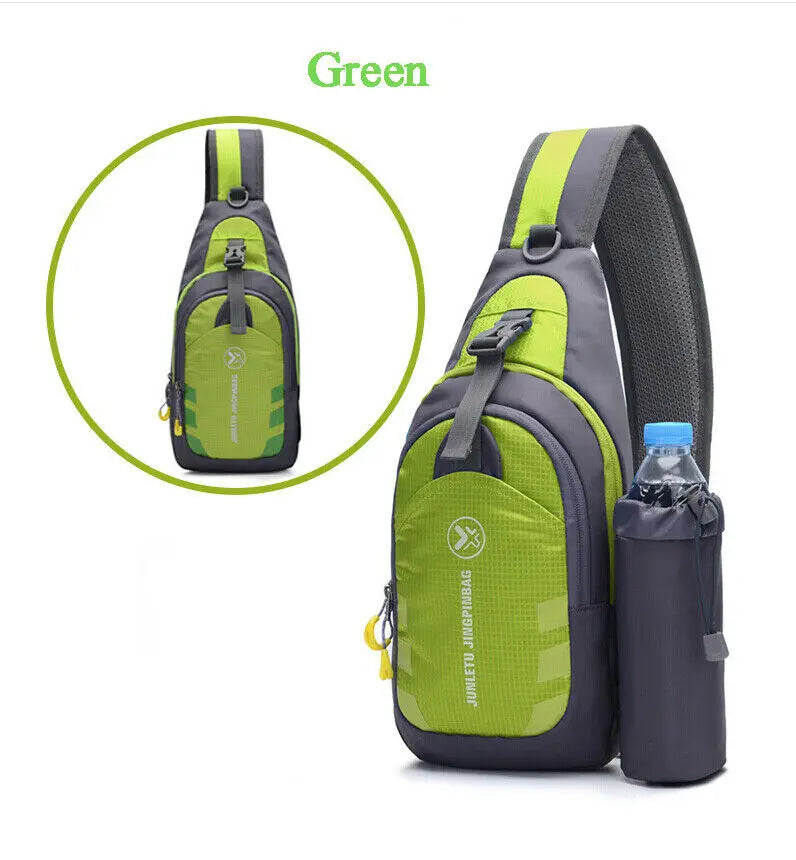 Waterproof Anti Theft Sling Bag for Sport, Hiking, Oxford Shoulder Bag