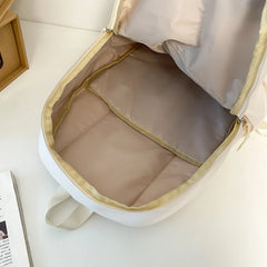 High Capacity Book Bag Men Women School Backpack Lady Travel Bag