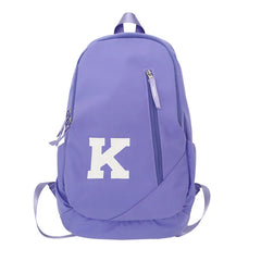 High Capacity Book Bag Men Women School Backpack Lady Travel Bag
