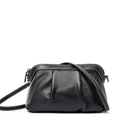 Small Leather Messenger Bag Women Crossbody Mini Shoulder Bag