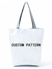 Nurse Printed Shopping Bag Large Capacity Eco Reusable