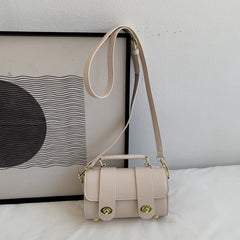 Women's Leather Shoulder Bag Top Handle Crossbody Bag Casual Messenger Bag