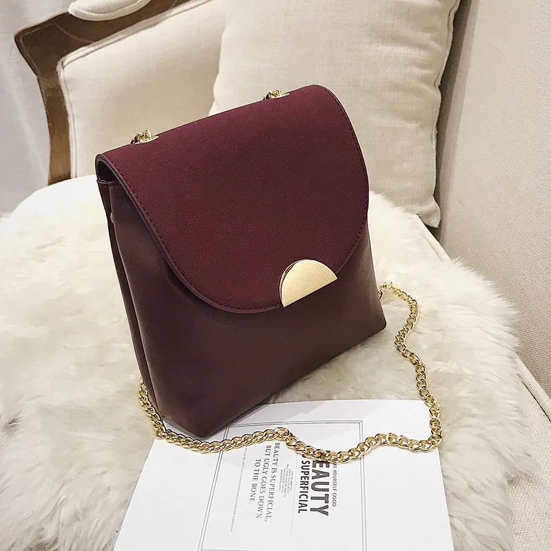 Women Crossbody Messenger Bag High Pu Leather Handbag