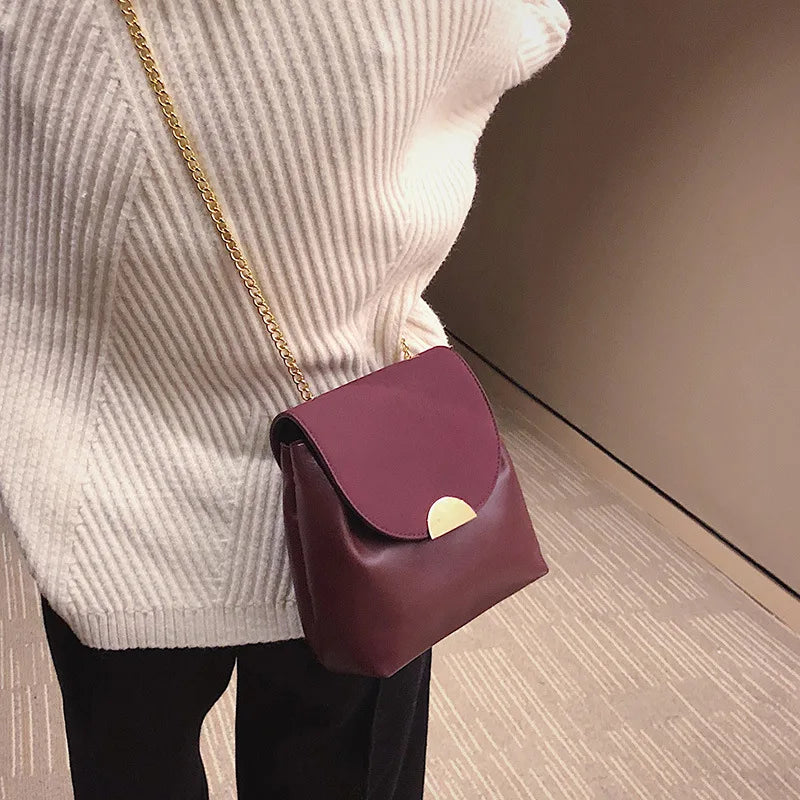 Women Crossbody Messenger Bag High Pu Leather Handbag