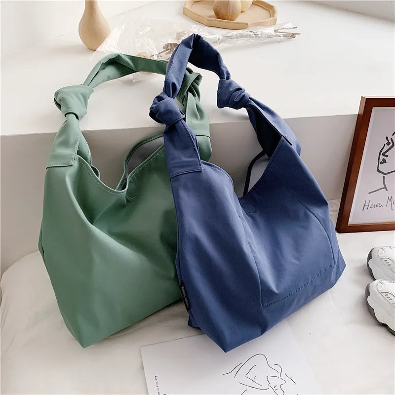 Large Capacity Nylon Tote Bag Women Shoulder Handbags