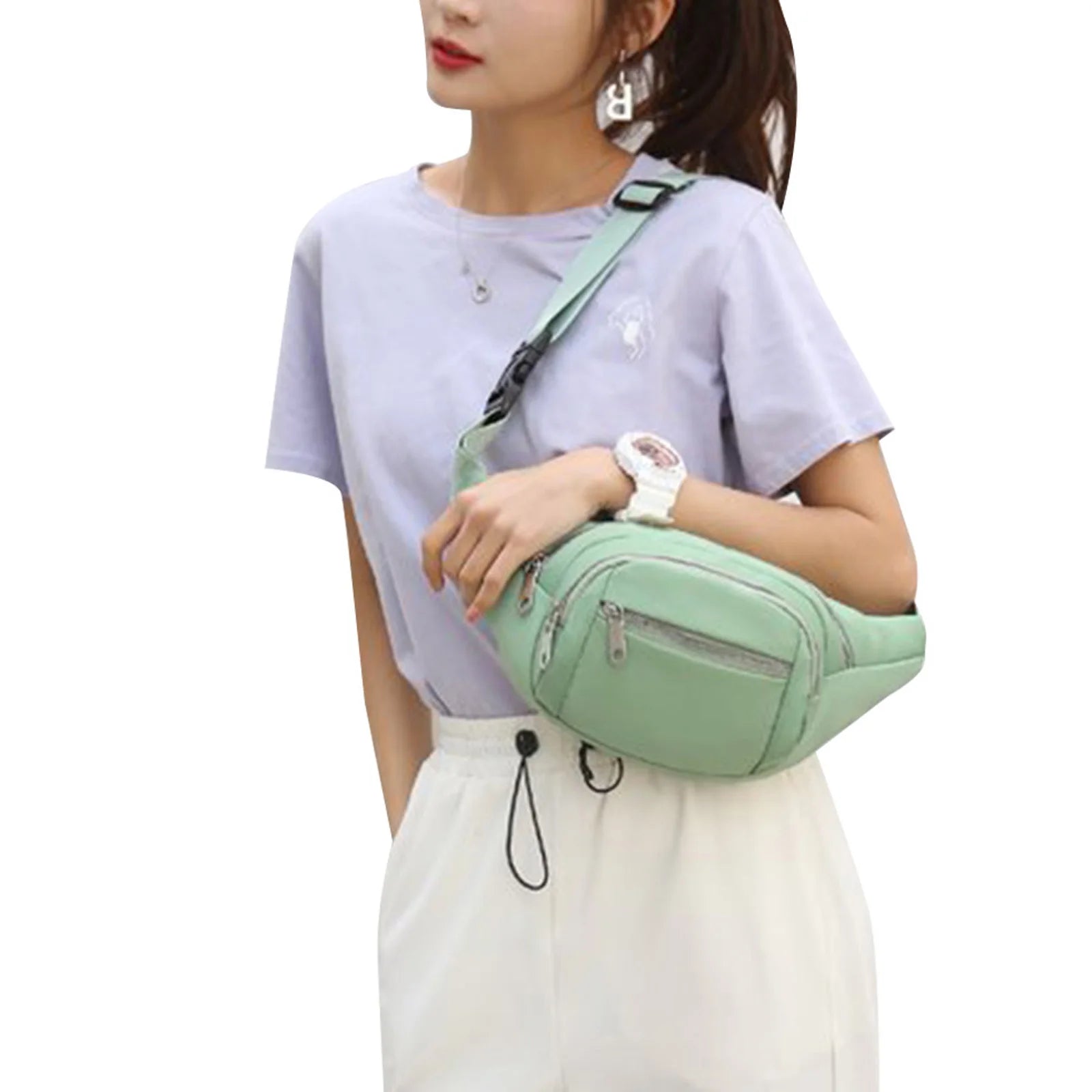 Women's Waist Bag Large Capacity Multipurpose Chest Pack