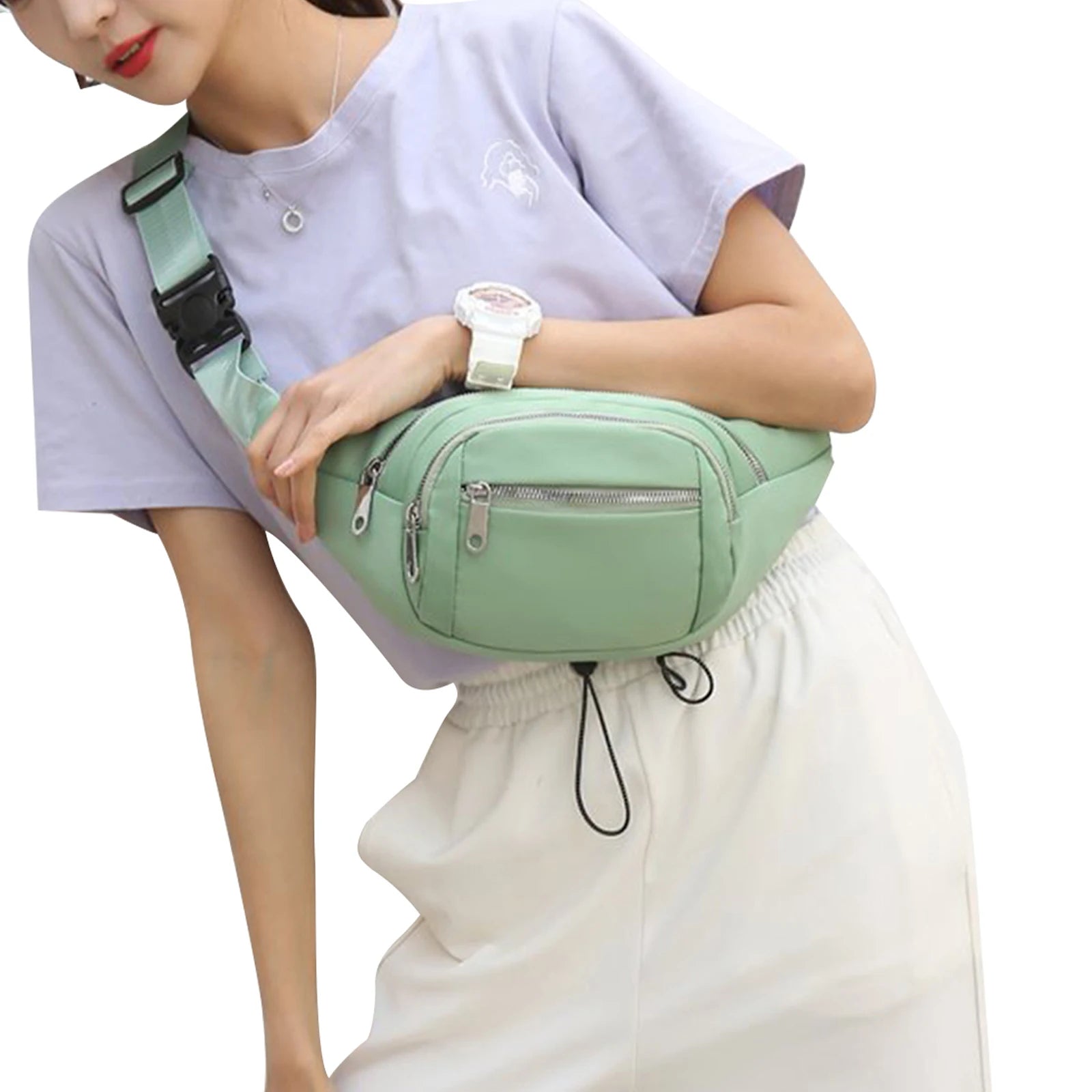Women's Waist Bag Large Capacity Multipurpose Chest Pack