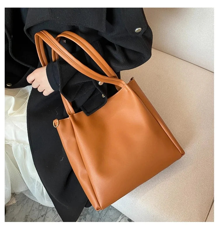 European and American Large Messenger Tote Bag