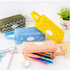 Kids School Pen Pencil Bag Waterproof Stationery Student Pencil Case