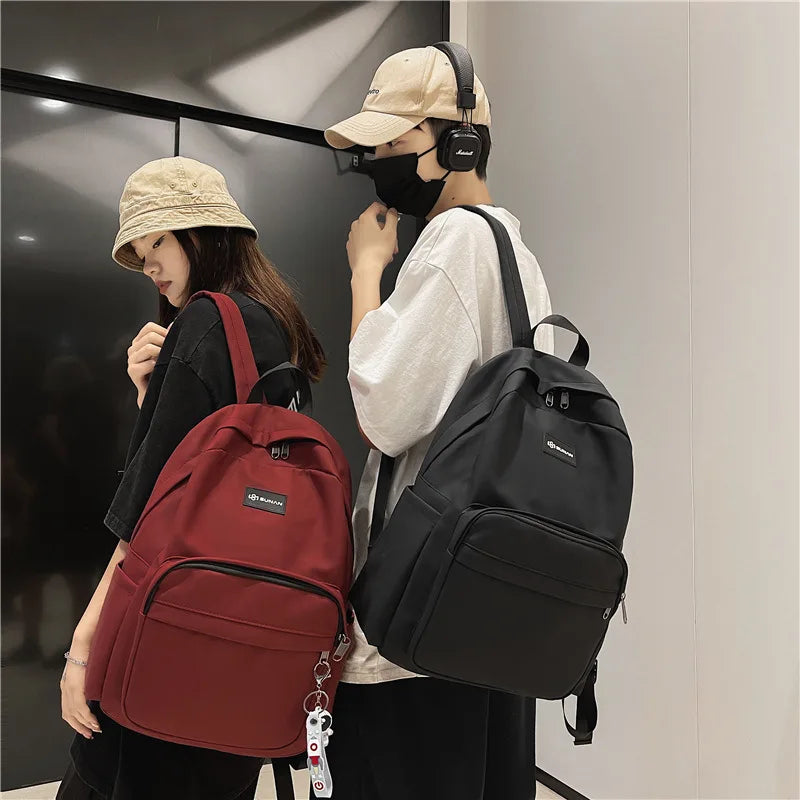 Men's Army Green Laptop Backpack for College Students