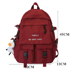 Large Capacity School Backpack for Teenage Boys and Girls