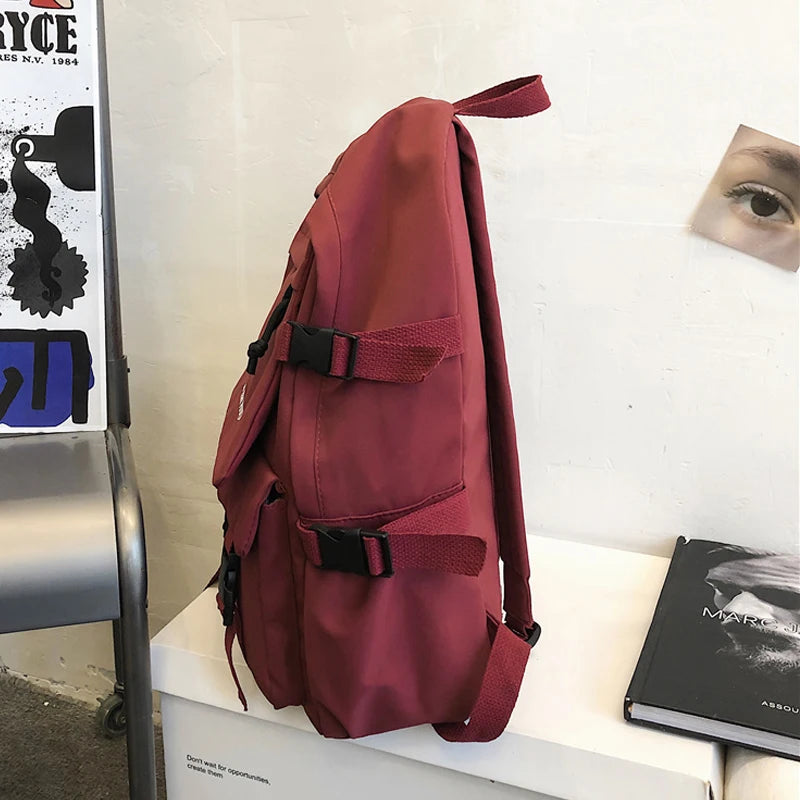 Large Capacity School Backpack for Teenage Boys and Girls