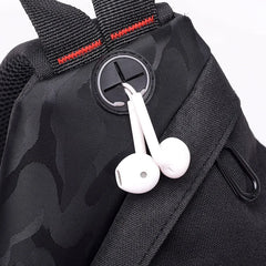 Camouflage Sling Chest Bag Waterproof Small Crossbody Bag