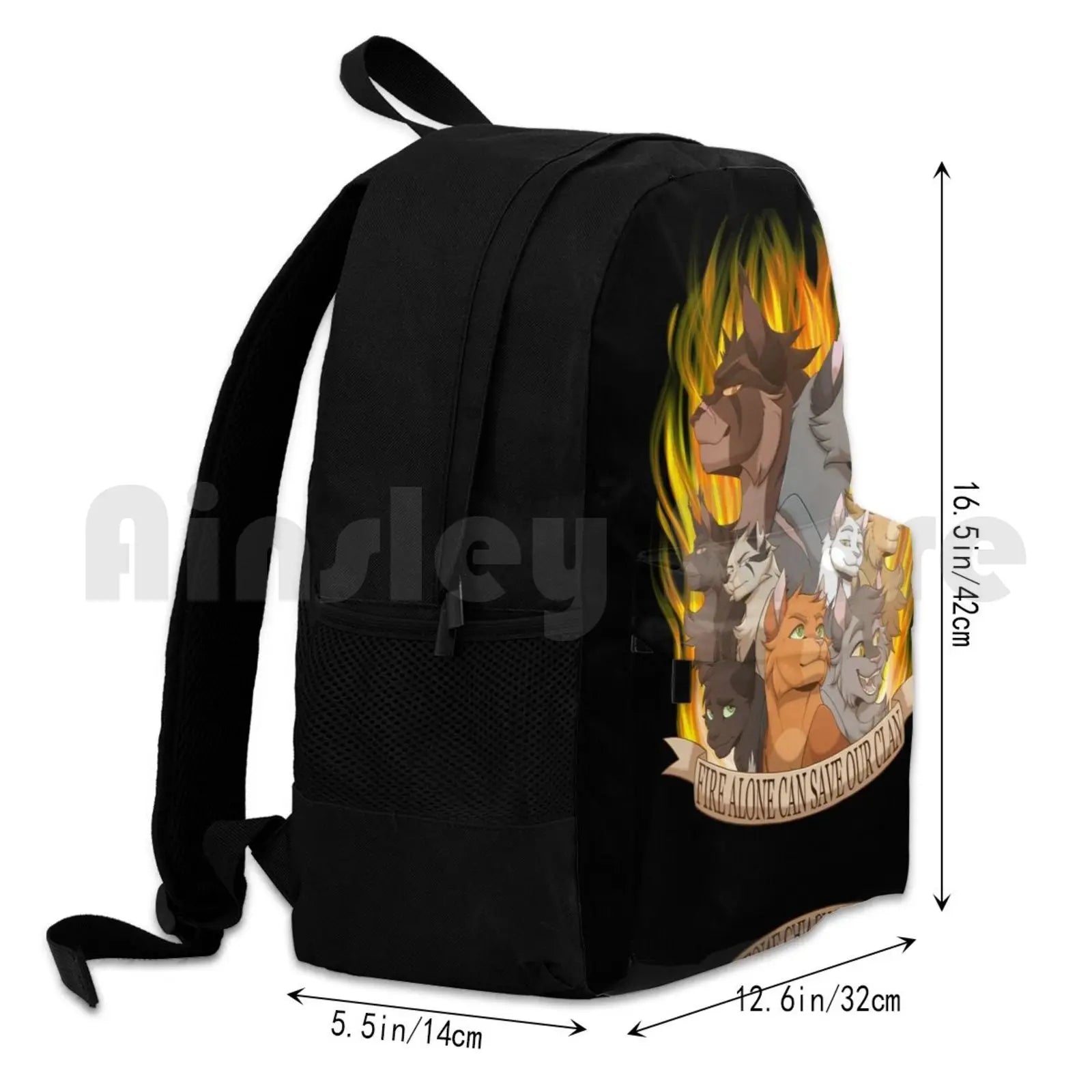 Flame Outdoor Hiking Backpack for Cats and Kittens