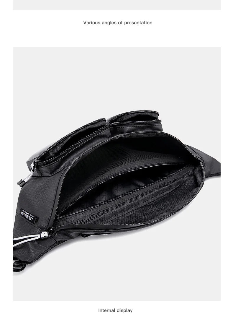 Firmranch Waist Pack Sport Shoulder Chest Bag Multi-functional Cross-body Bag