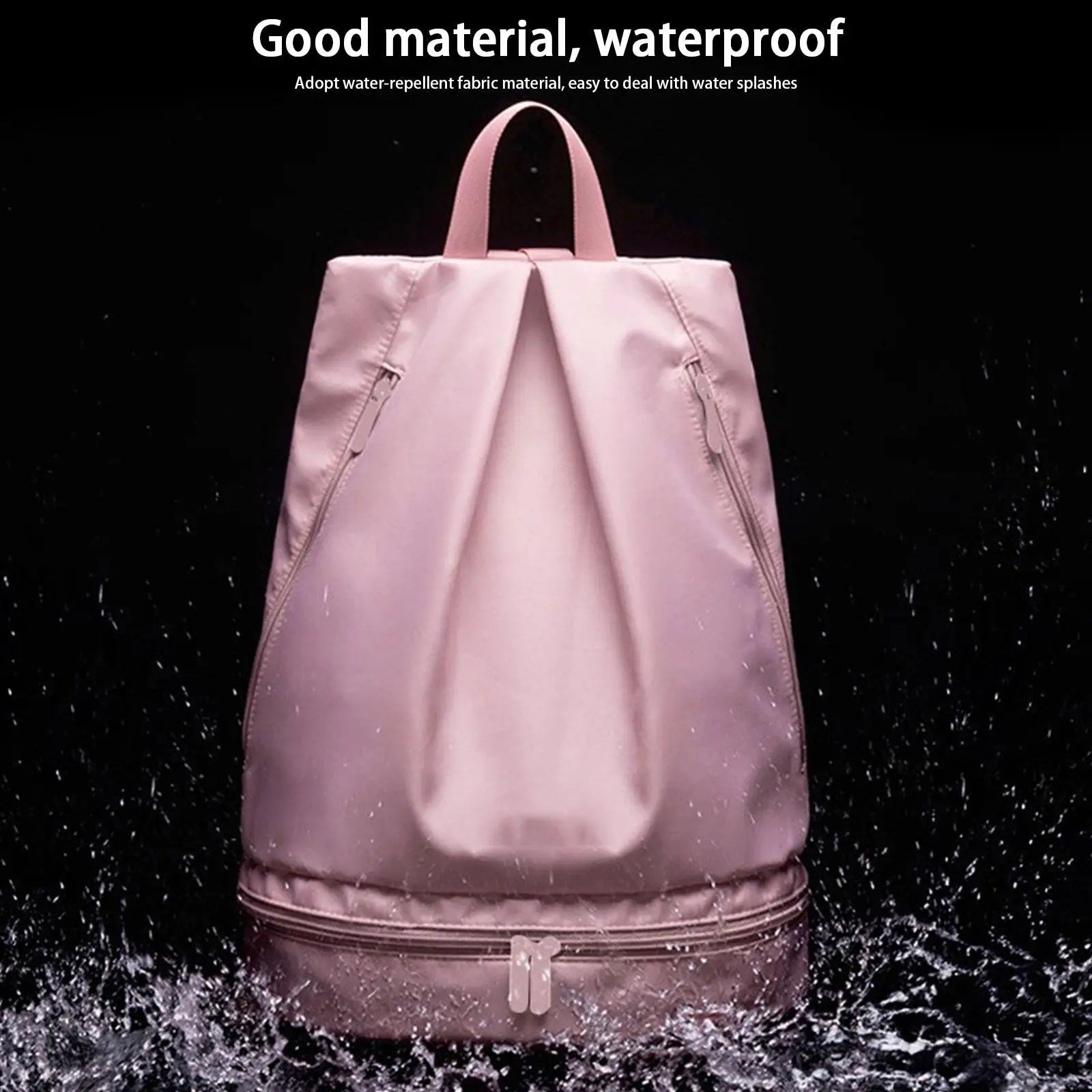 Women's Waterproof Beach Backpack with Wet Dry Separation