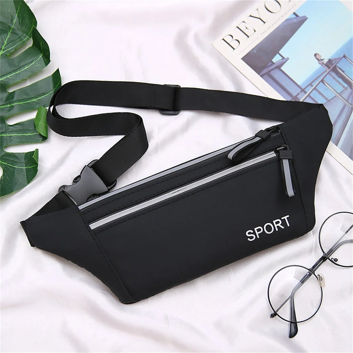 Men's Invisible Waist Bag Outdoor Chest Waist Bag