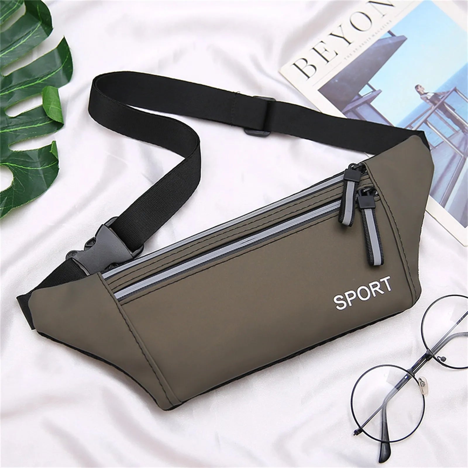 Men's Invisible Waist Bag Outdoor Chest Waist Bag