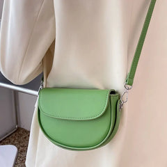Women's Flap Shoulder Bag PU Leather Crossbody Handbag