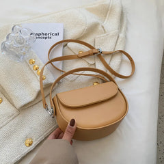 Women's Flap Shoulder Bag PU Leather Crossbody Handbag