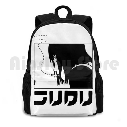 Flcl Outdoor Hiking Backpack Waterproof Camping Travel Flcl Anime Weeb