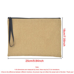 Floral Letter Print Women Cosmetic Bag Makeup Handbag Storage Pouch
