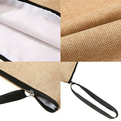 Floral Letter Print Women Cosmetic Bag - Bridesmaid Makeup Bag