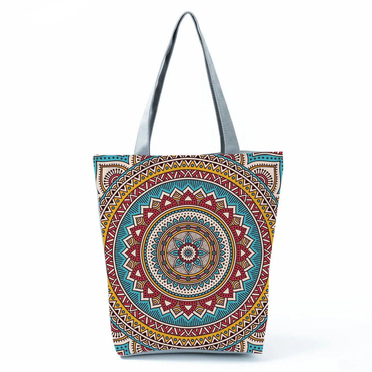 Floral Printed Women Shoulder Bag High Capacity Storage Shopping Bag