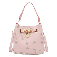 Flowers Embroidery Crossbody Bag High Handbags Shoulder Messenger Bag