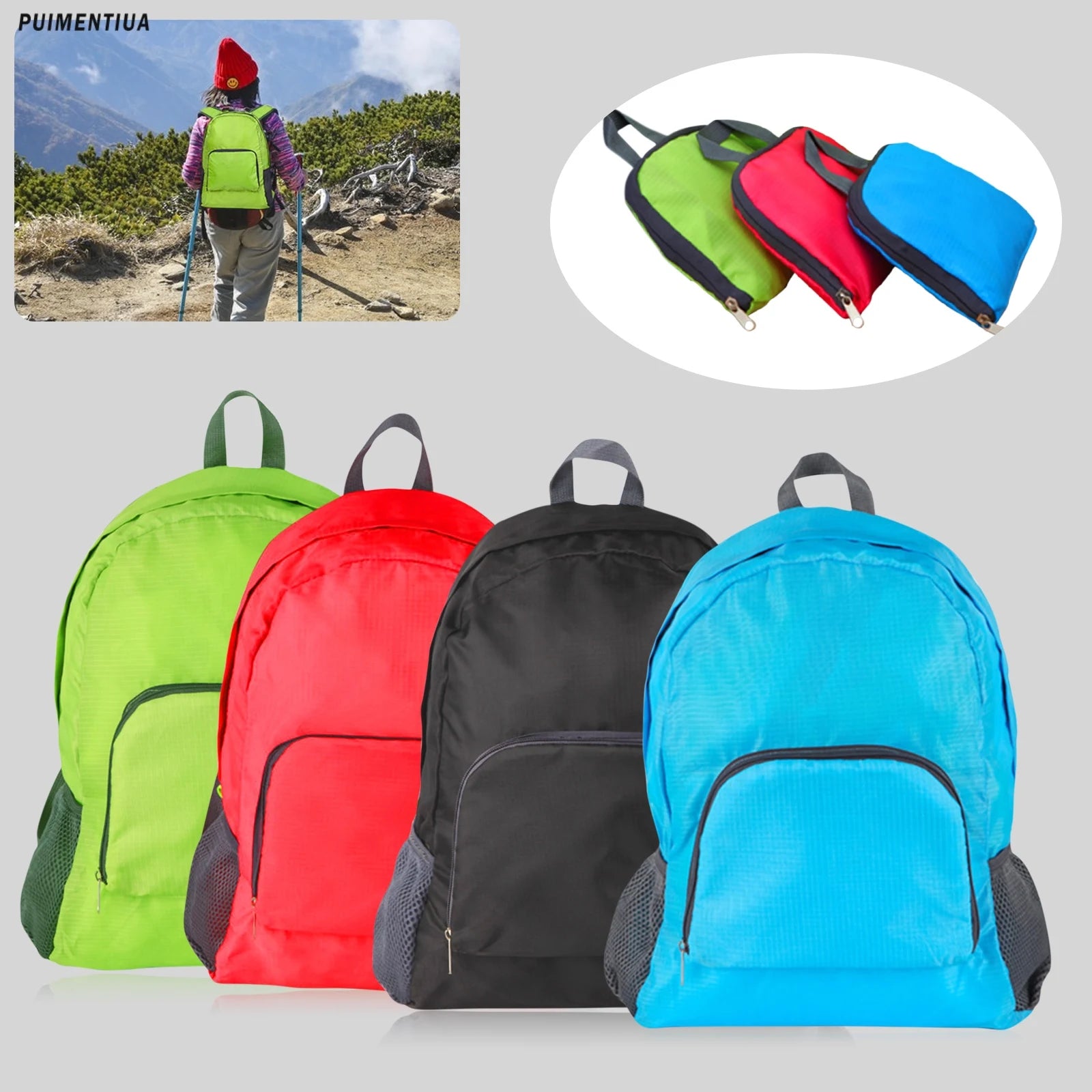 Foldable Camping Backpack for Hiking