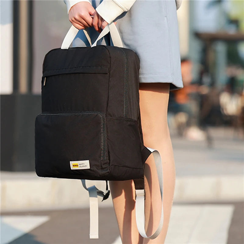 Foldable Backpacks For Women College School Bag lightweight Notebook Travel