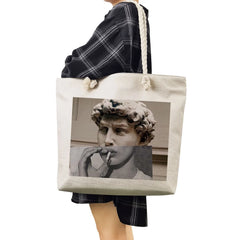 Van Gogh Oil Painting Tote Bag High Capacity Casual Women Shopping Bag