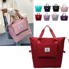 Large Capacity Foldable Tote Travel Bag Waterproof Duffel Shoulder Bag