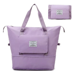 Large Capacity Foldable Travel Bag Tote Carry On Luggage Handbag