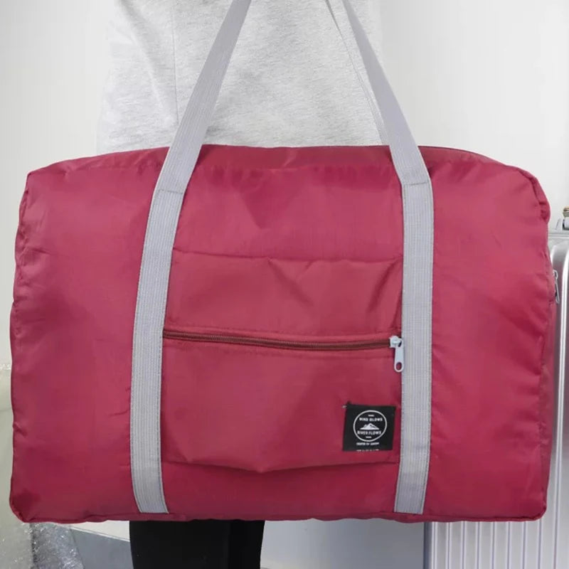 Foldable Oxford Cloth Travel Bags Unisex Large Capacity Aircraft Bag