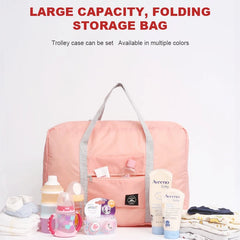 Foldable Oxford Cloth Travel Bags Unisex Large Capacity Aircraft Bag