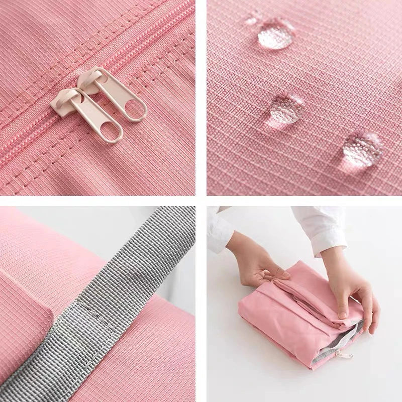 Foldable Oxford Cloth Travel Bags Unisex Large Capacity Aircraft Bag