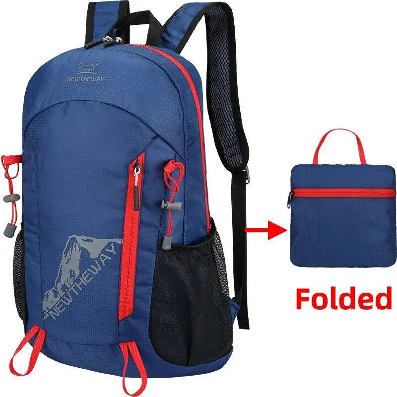 Foldable Portable Backpack Mountaineering Bag Climbing Cycling Travel Daypack