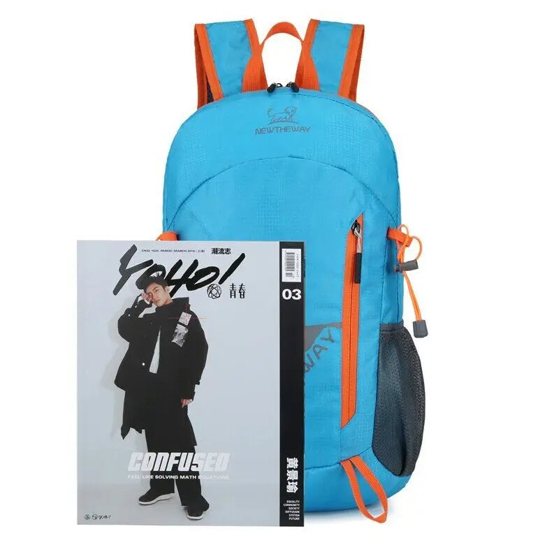 Foldable Portable Backpack Mountaineering Bag Climbing Cycling Travel Daypack