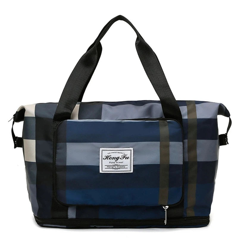 Foldable Sport Bag Unisex Dry Wet Separation Fitness Shoulder Bag