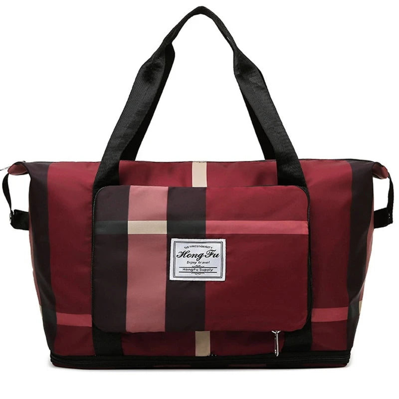 Foldable Sport Bag Unisex Dry Wet Separation Fitness Shoulder Bag
