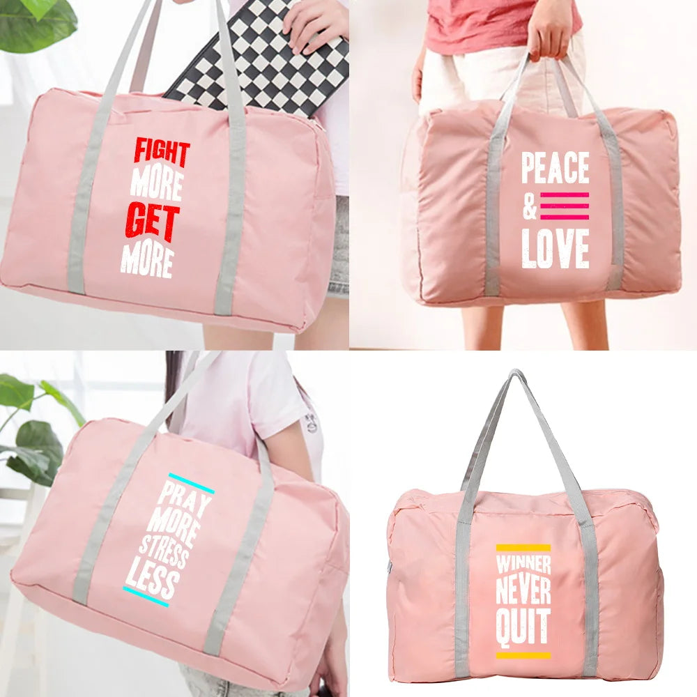 Water Proof Foldable Travel Bag Shoulder Pack
